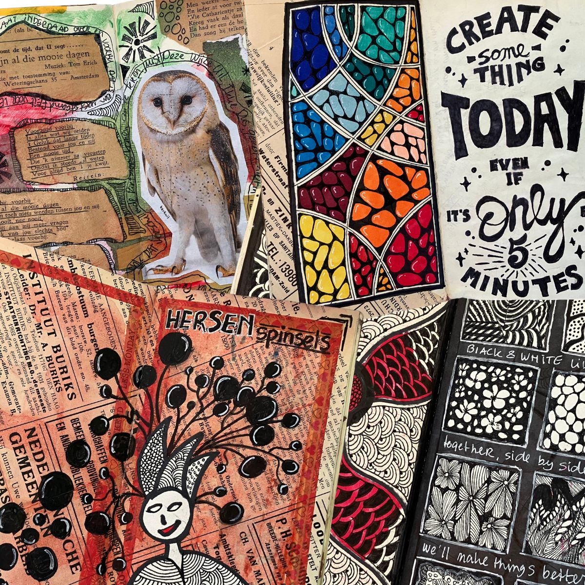 MD Studio- Mixed Media Challenge